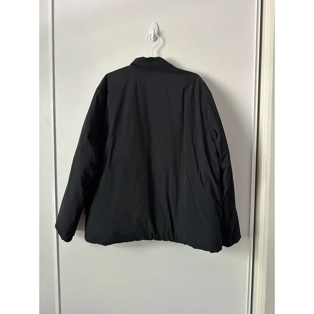 Mens Gap Black Lightweight Puffer Jacket size Large